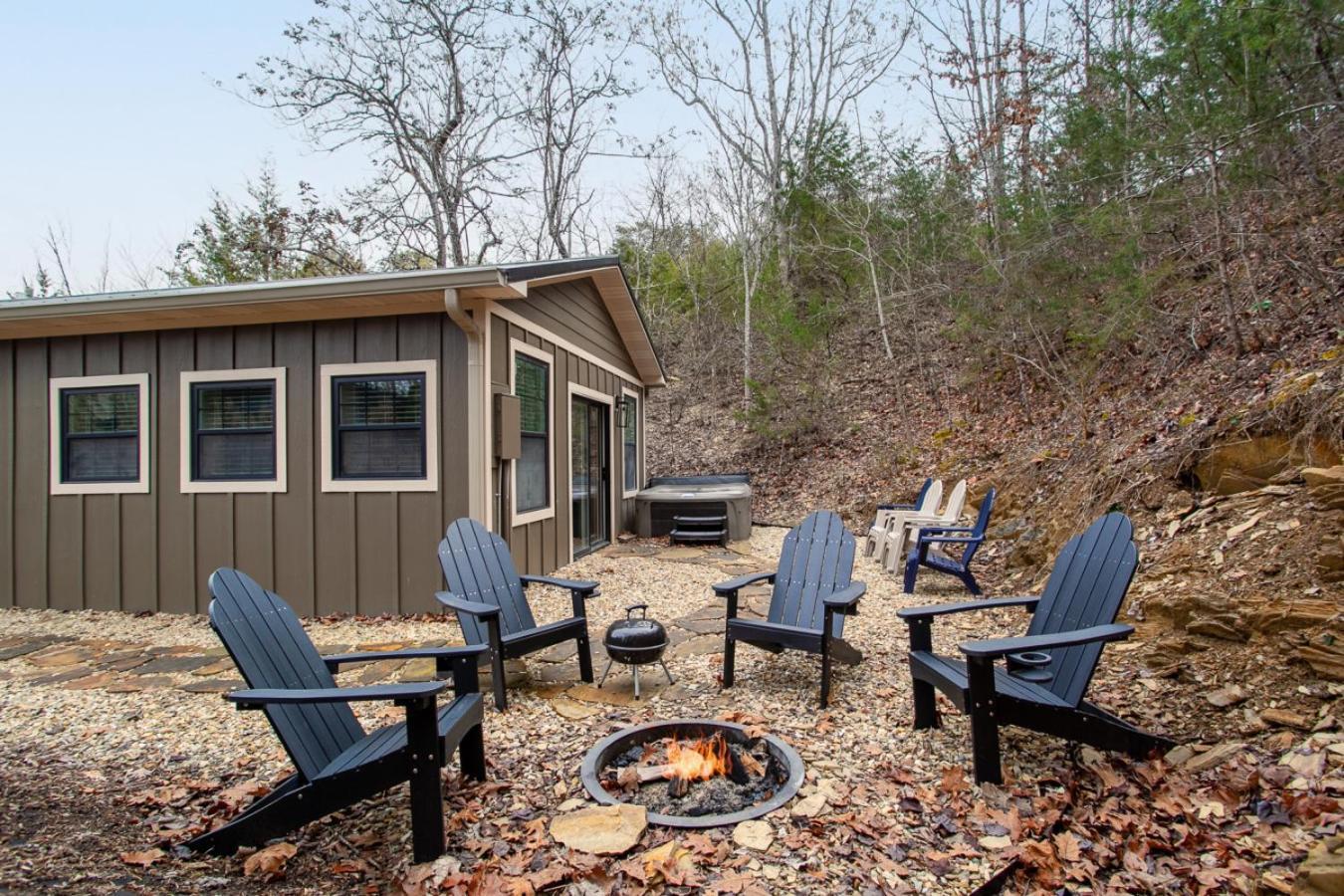Whiskey Barrel W Hot Tub Arcade Game Fire Pit Villa Sevierville Eksteriør bilde