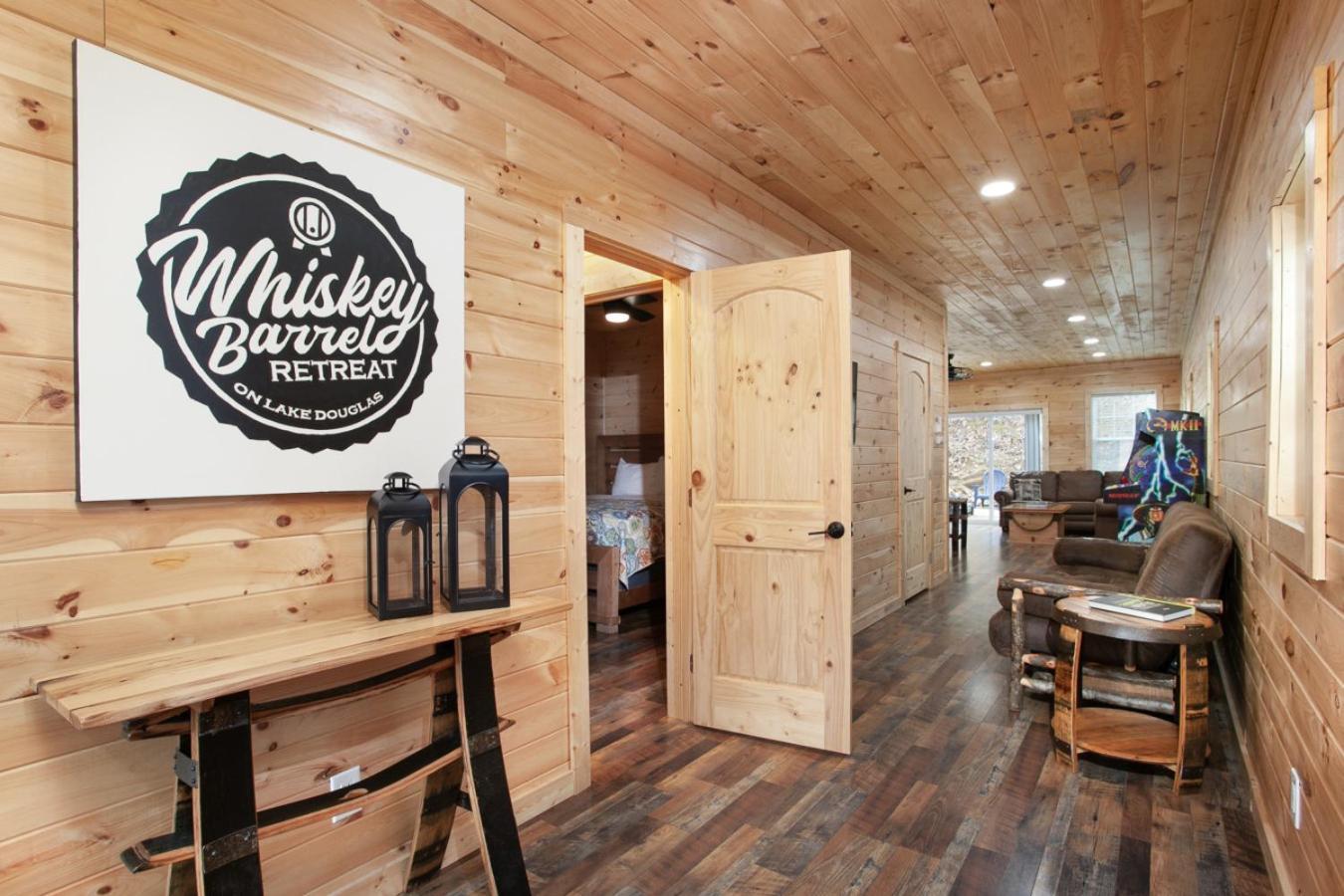 Whiskey Barrel W Hot Tub Arcade Game Fire Pit Villa Sevierville Eksteriør bilde